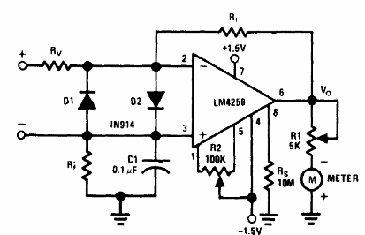 Voltímetro LM4250
Voltímetro LM4250