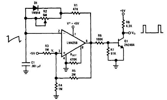 Generador de impulsos LM4250
Generador de impulsos LM4250