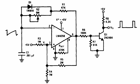 Generador de impulsos LM4250 
