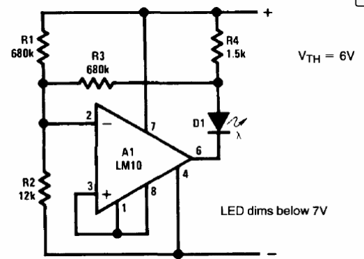 Indicador de estado para batería LM10
Indicador de estado para batería LM10