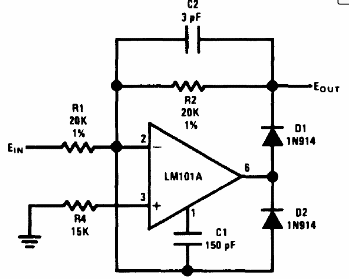 Rectificador rápido de media onda con Operacional
Rectificador rápido de media onda con Operacional