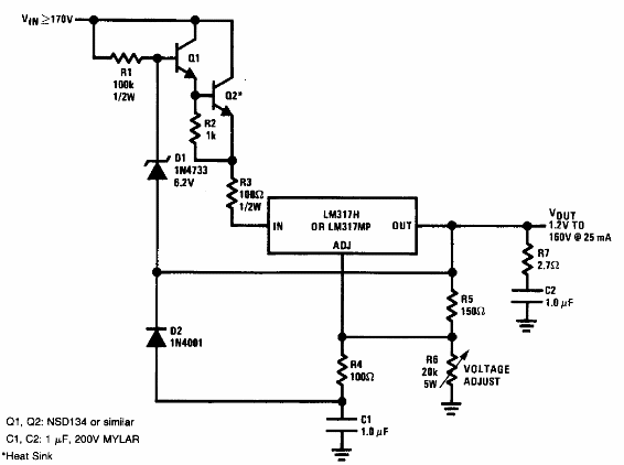 Regulador de alta tensión
Regulador de alta tensión