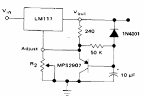 Fuente con arranque lento
Fuente con arranque lento