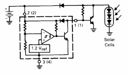 Cargador solar con MC34064
Cargador solar con MC34064