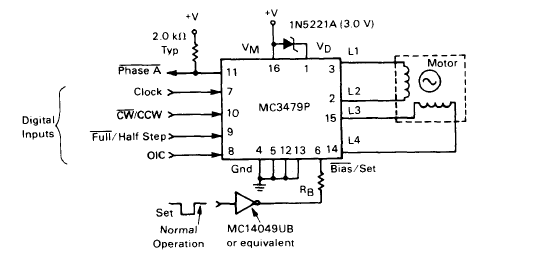 Control de motor MC3479P
Control de motor MC3479P