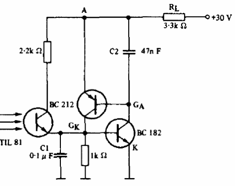 Foto Relé simulación de SCR 
