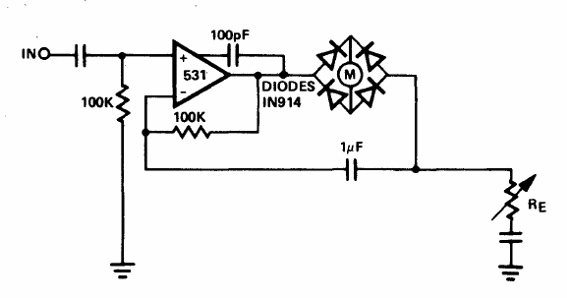 Milivoltímetro AC
Milivoltímetro AC