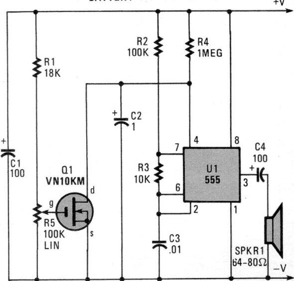 Monitor de tensión de batería
Monitor de tensión de batería