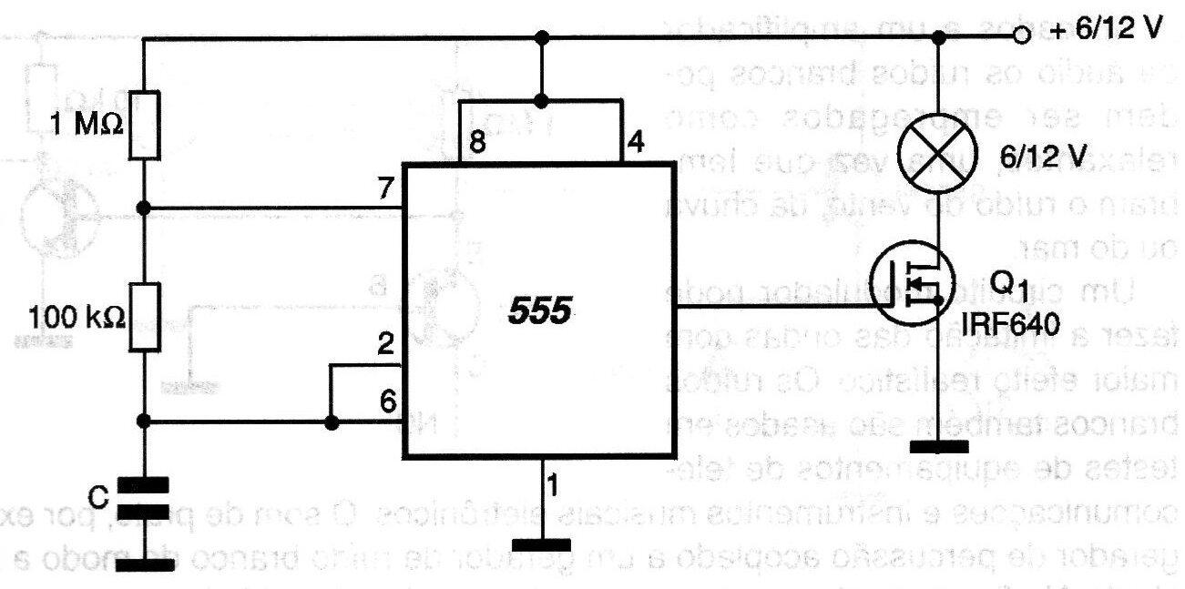 Parpadeante con Power MOSFET y
Parpadeante con Power MOSFET y