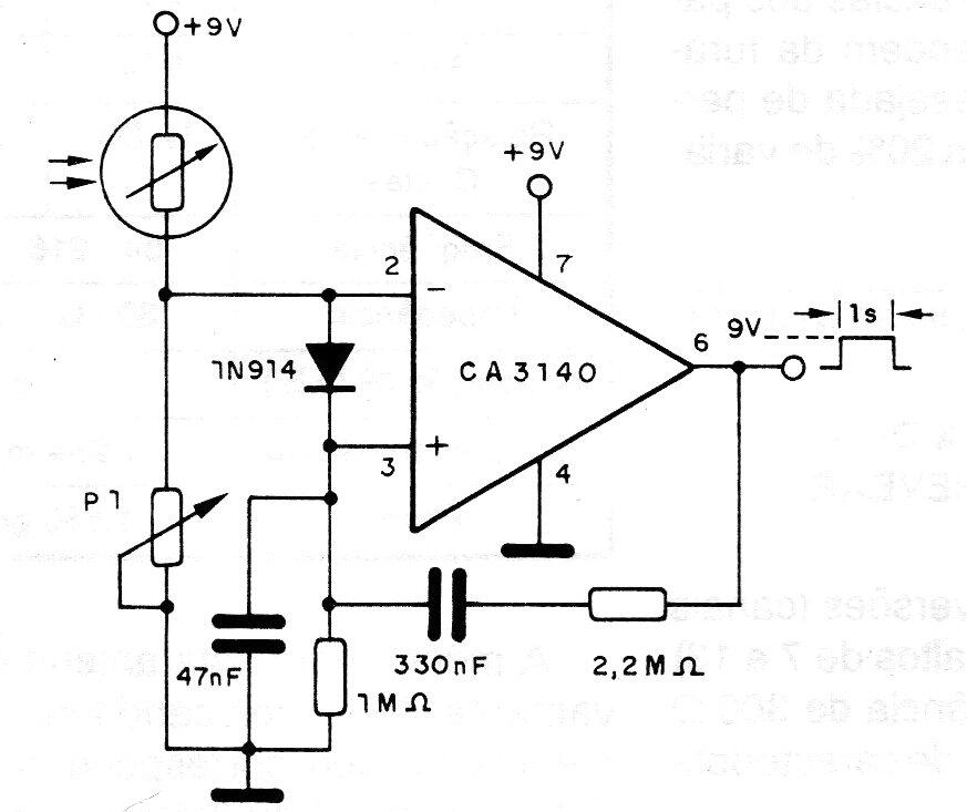 Sensor para LDR
Sensor para LDR
