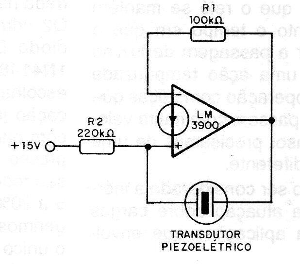 Oscilador de potencia para transductor piezoeléctrico 
