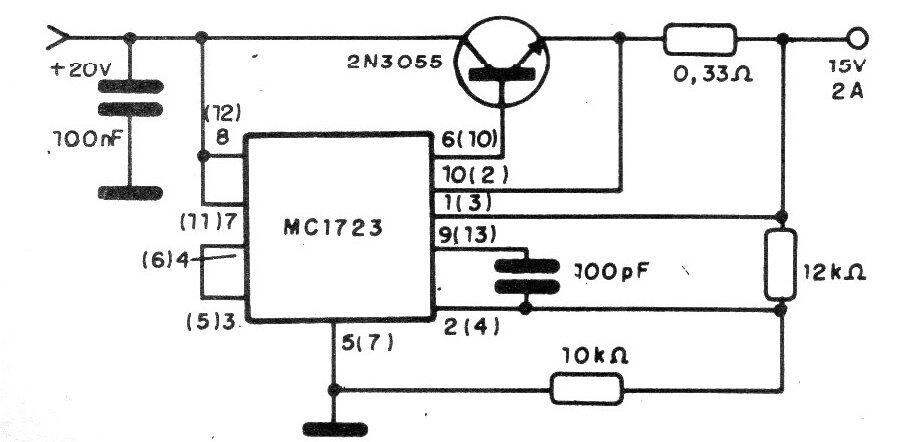 Fuente de alimentación de 15 V con 2 A
Fuente de alimentación de 15 V con 2 A