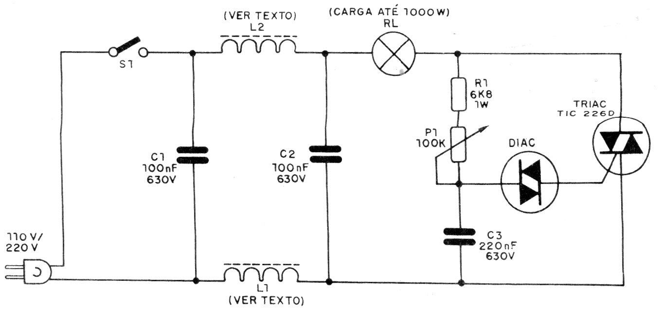 Control de potencia hasta 1000 W
Control de potencia hasta 1000 W