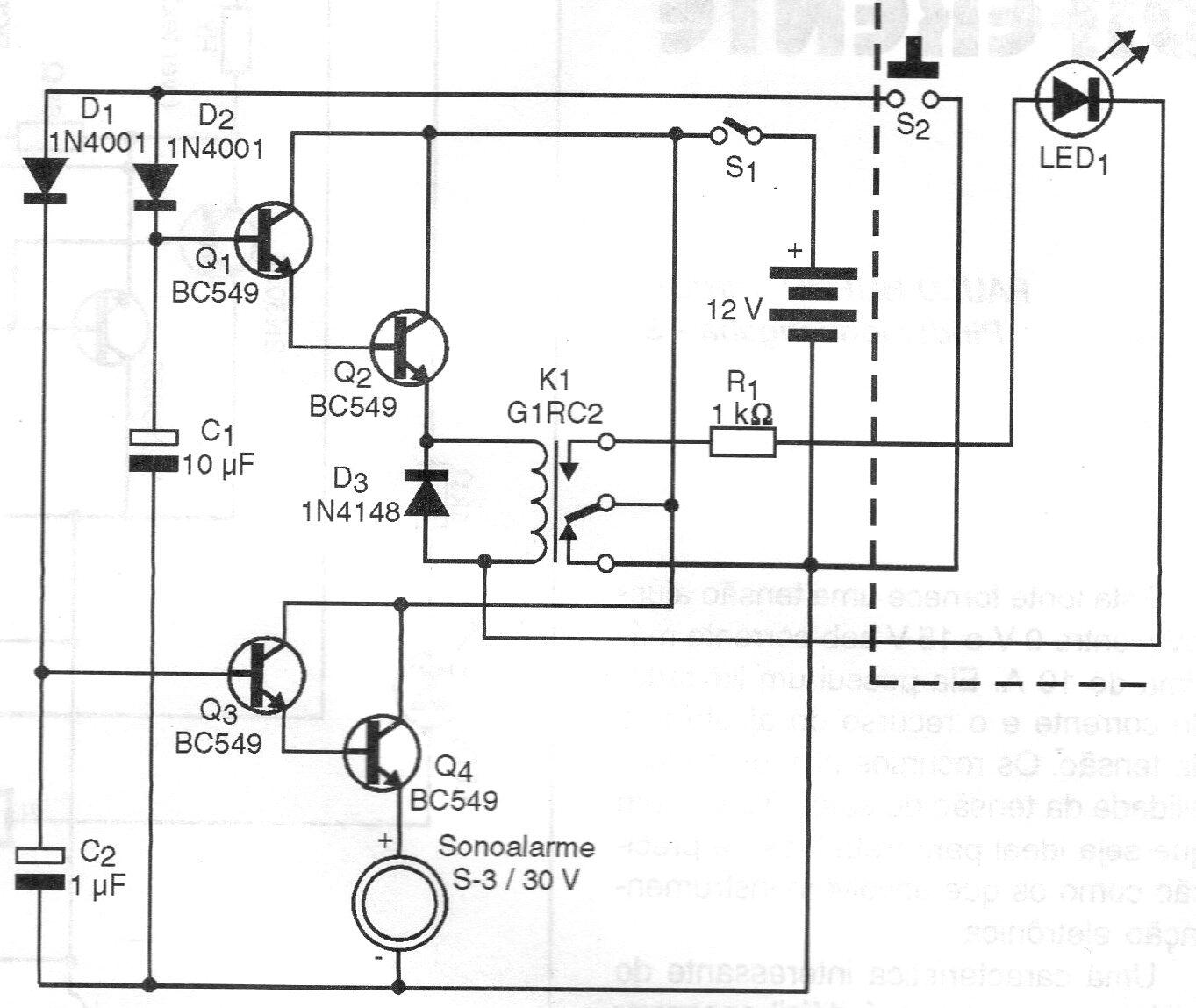 Zumbador electrónico temporizado
Zumbador electrónico temporizado
