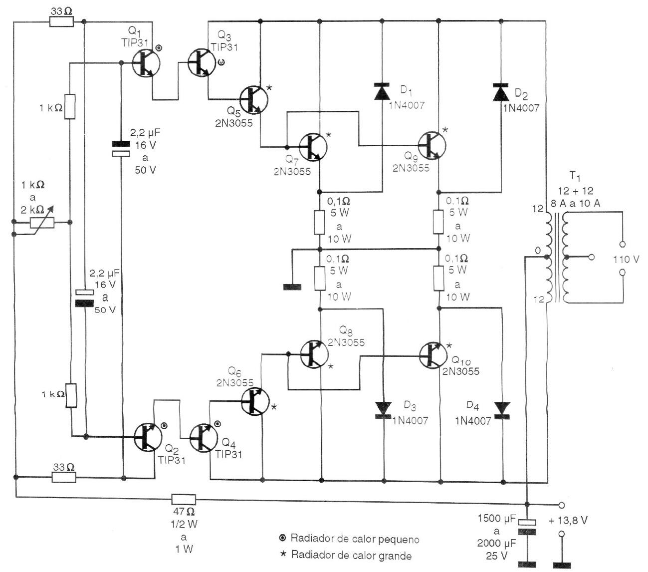 Inversor de alta potencia
Inversor de alta potencia