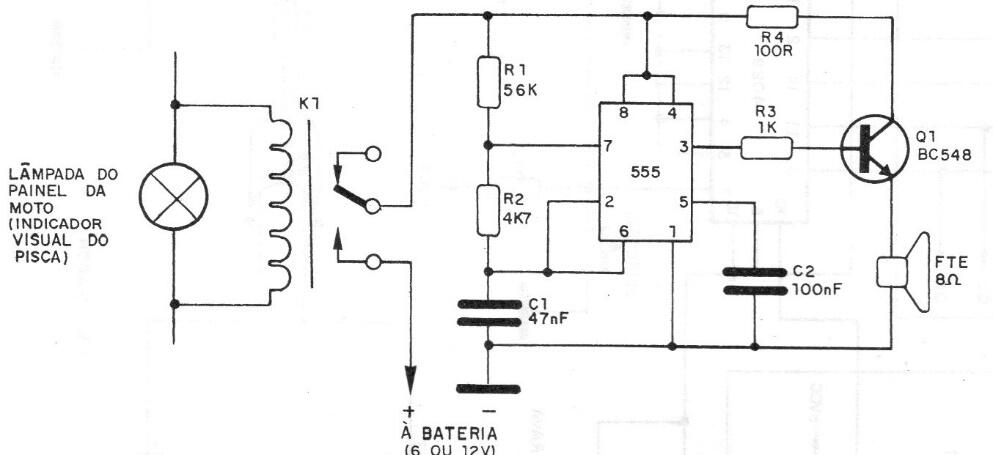 Advertencia sonora para el intermitente
Advertencia sonora para el intermitente