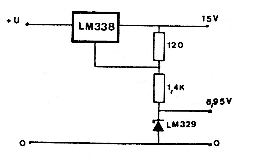 Regulador con tensión de referencia
Regulador con tensión de referencia