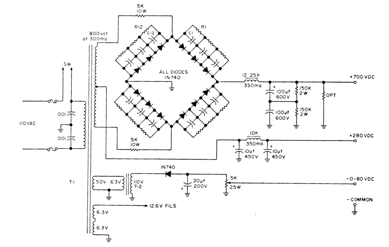 Fuente de Alta Tensión
Fuente de Alta Tensión