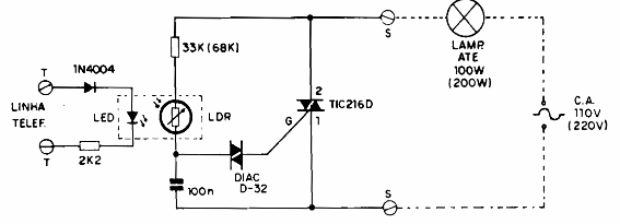 Repetidor de llamada telefónica luminoso
Repetidor de llamada telefónica luminoso