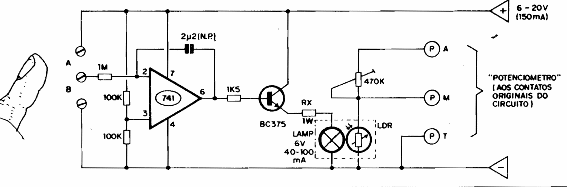 Control de volumen táctil
Control de volumen táctil