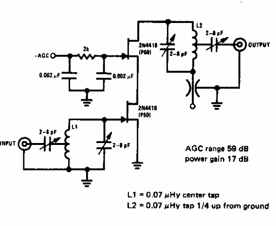 Amplificador de 200 MHz
Amplificador de 200 MHz