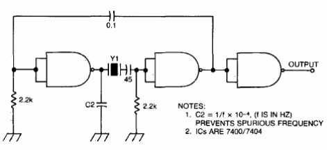 Oscilador TTL de 1 a 10 MHz
Oscilador TTL de 1 a 10 MHz