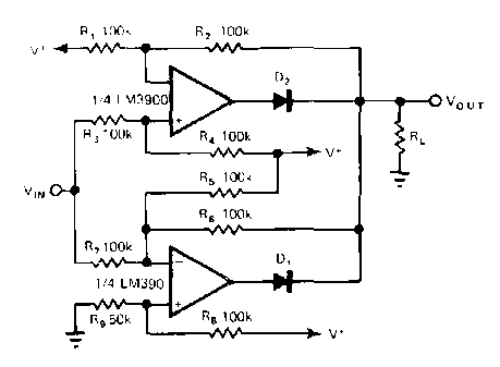 Amplificador de valor absoluto
Amplificador de valor absoluto