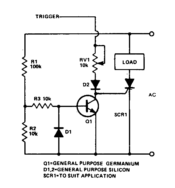 Detector de paso cero
Detector de paso cero