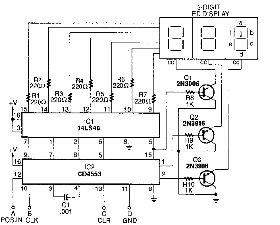 Controlador BCD multiplexado
Controlador BCD multiplexado