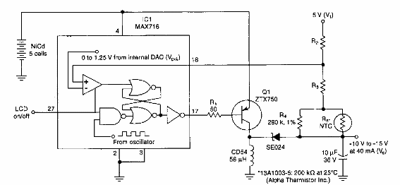 Compensador de temperatura para LED
Compensador de temperatura para LED