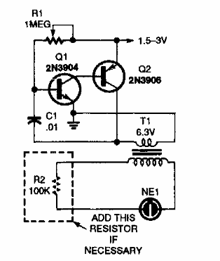 Controlador de lámpara de neón
Controlador de lámpara de neón
