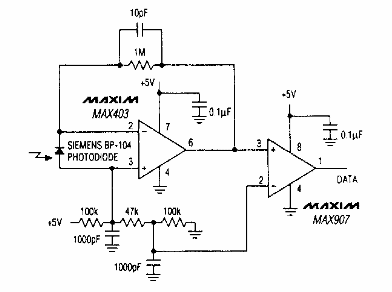 Receptor para enlace de infrarrojos
Receptor para enlace de infrarrojos