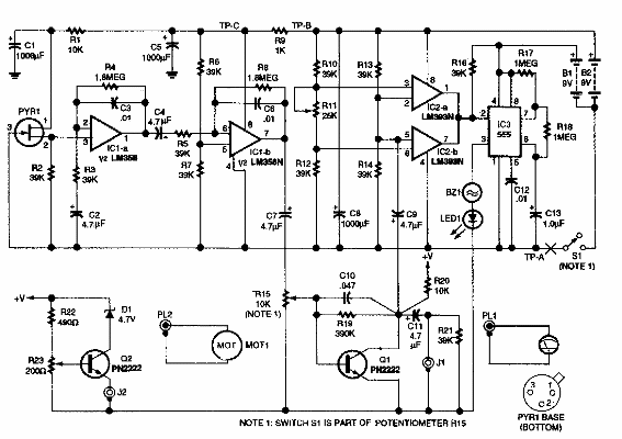 Sensor de calor corporal
Sensor de calor corporal