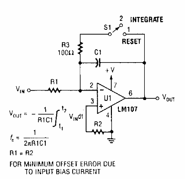 Integrador simple
Integrador simple
