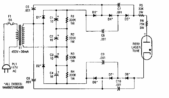 Fuente de 6kV para LASER
Fuente de 6kV para LASER