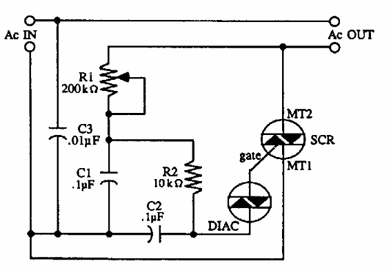Control de motor con triac
Control de motor con triac