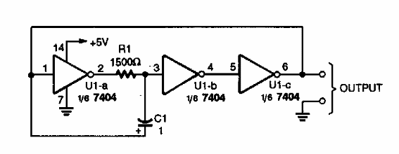 Oscilador TTL
Oscilador TTL