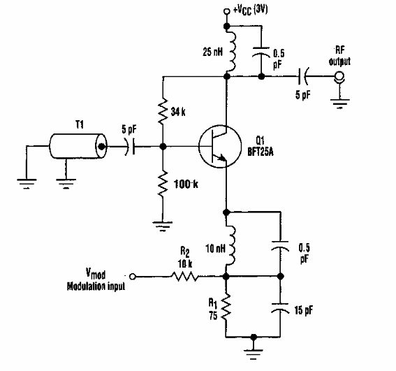 Oscilador FM con Varicap
Oscilador FM con Varicap