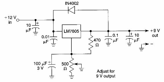 Fuente de 9V 
