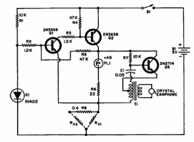 Probador de continuidad
Probador de continuidad