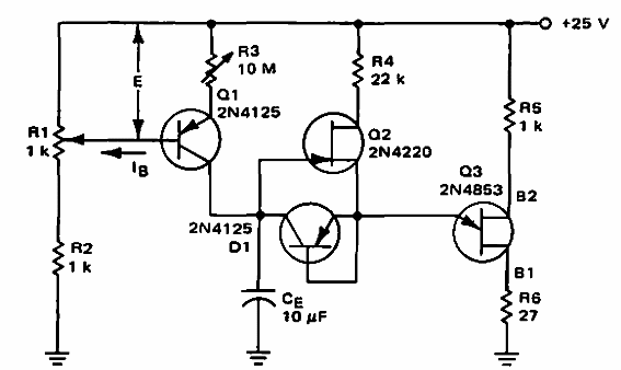 Temporizador de 10 horas con FET
Temporizador de 10 horas con FET