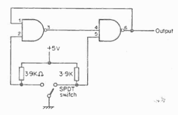 Llave antirrebote 7400
Llave antirrebote 7400