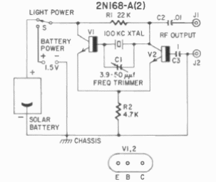 Estándar de frecuencia alimentado por fotocélula
Estándar de frecuencia alimentado por fotocélula