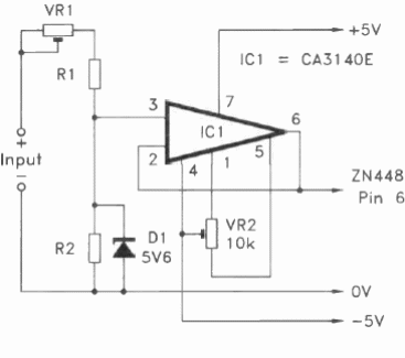 Búfer de alta impedancia
Búfer de alta impedancia