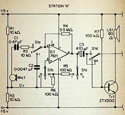 Intercomunicador bidireccional
Intercomunicador bidireccional
