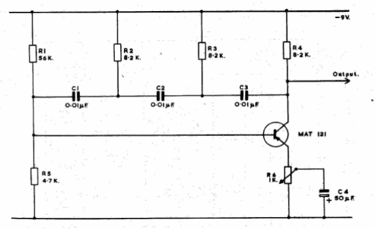 Oscilador de cambio de fase
Oscilador de cambio de fase