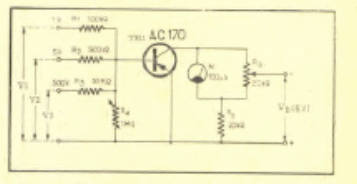 Voltímetro transistorizado
Voltímetro transistorizado