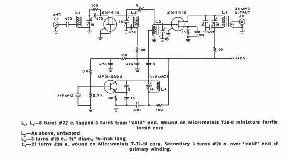 Convertidor de 144 MHz
Convertidor de 144 MHz