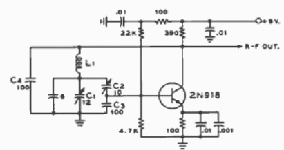 Oscilador Vackar
Oscilador Vackar