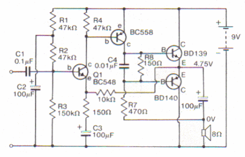 Mini amplificador
Mini amplificador